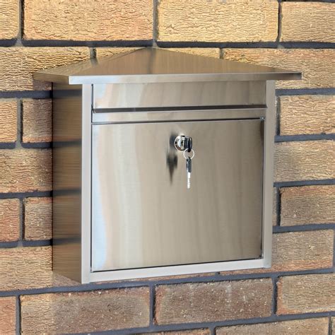 metal boxes uk|outside post boxes for house.